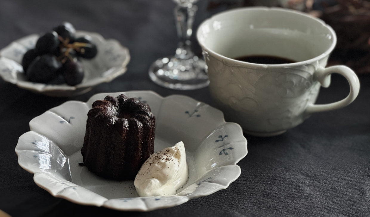 染付小花紋コーディネート　