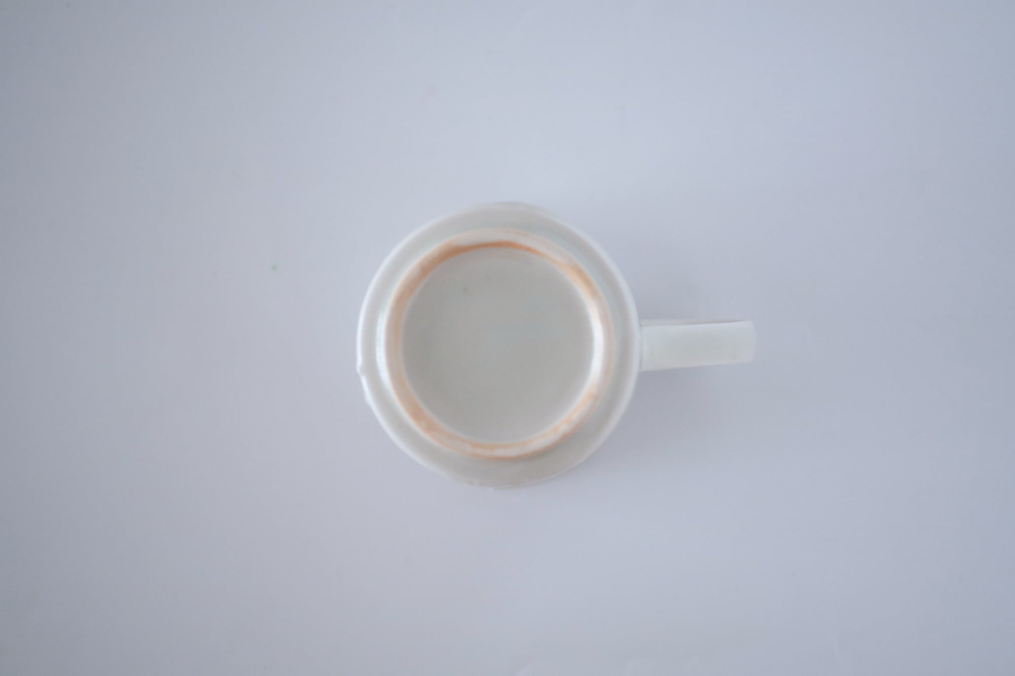 灰青秞花七宝マグカップ