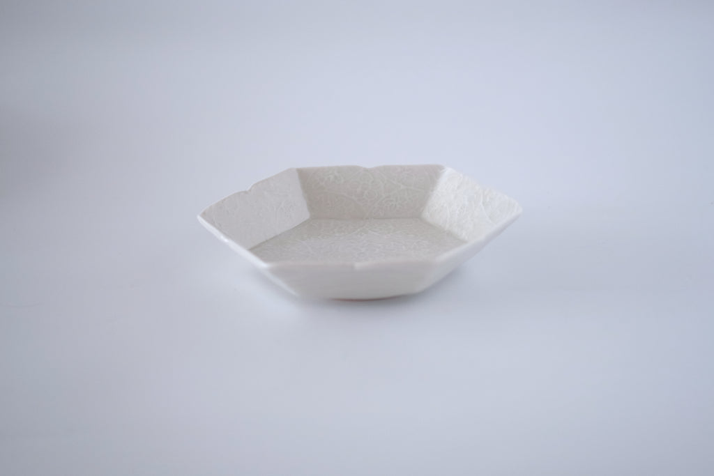 灰蓝色珐琅彩五英寸盘子