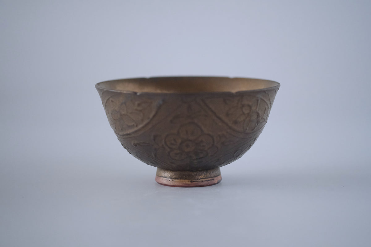 ブロンズ秞花七宝碗