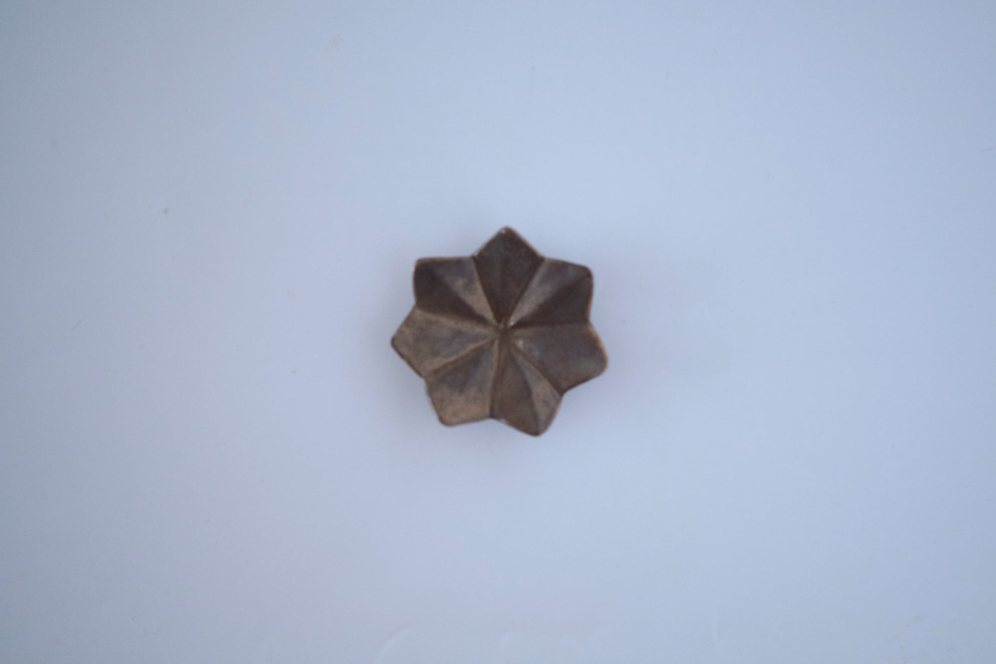 ブロンズ釉七芒星豆豆皿